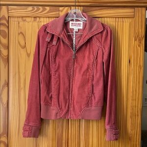 Mossimo Supply Co. Burgundy Zip-Up Jacket